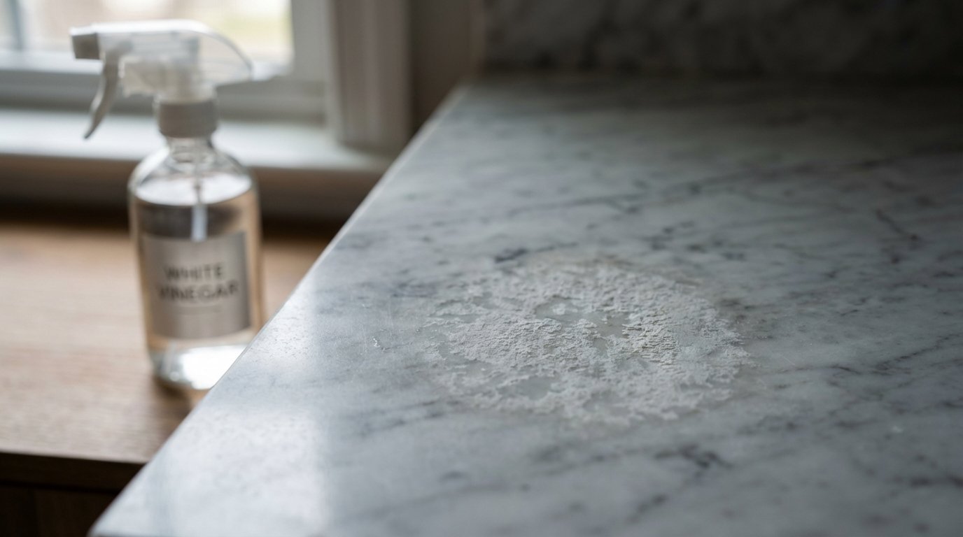 scopri perché laceto bianco può danneggiare le superfici della casa e quali sono gli errori comuni nella pulizia naturale che rovinano silenziosamente i vostri mobili