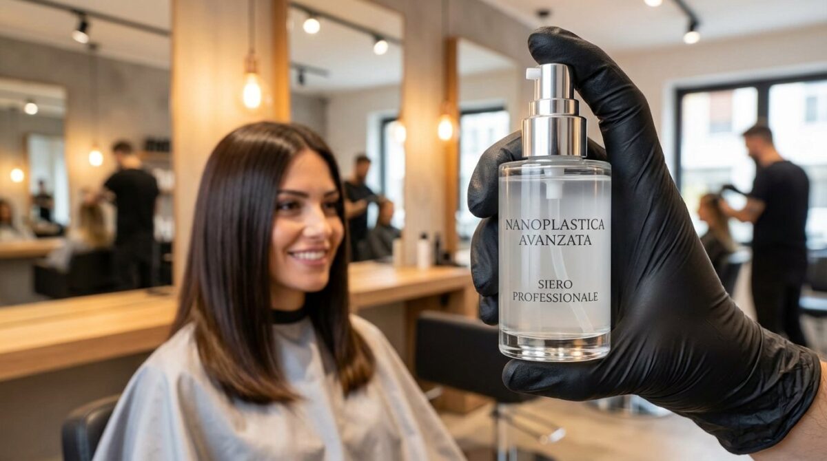 scopri come la nanoplastica per capelli differisce dalla cheratina brasiliana e offre risultati duraturi con un trattamento innovativo che trasforma la struttura del capello