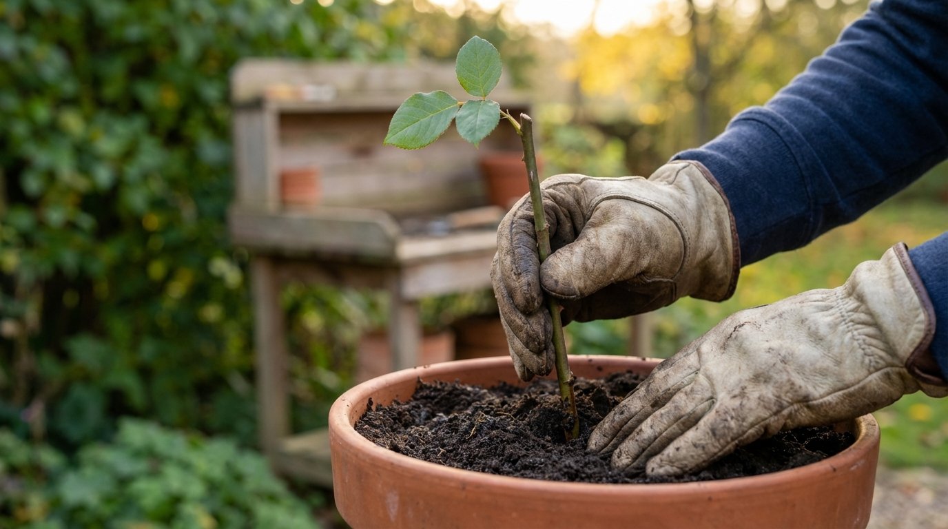 scopri il metodo naturale e semplicissimo per moltiplicare i tuoi rosai preferiti in autunno senza esperienza da giardiniere professionista
