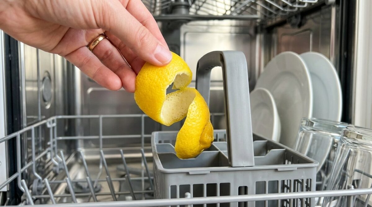 scopri come eliminare i cattivi odori dalla lavastoviglie usando scarti di cucina naturali al posto delle pastiglie costose e chimiche