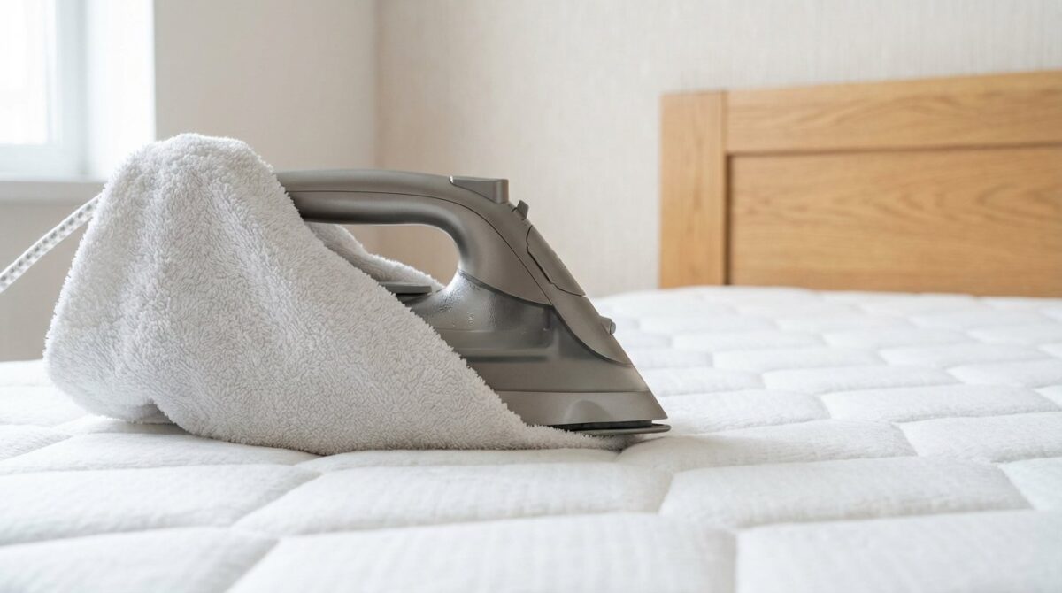 scopri il trucco geniale per pulire il materasso con il ferro da stiro: elimina macchie e odori senza aloni in modo rapido ed efficace