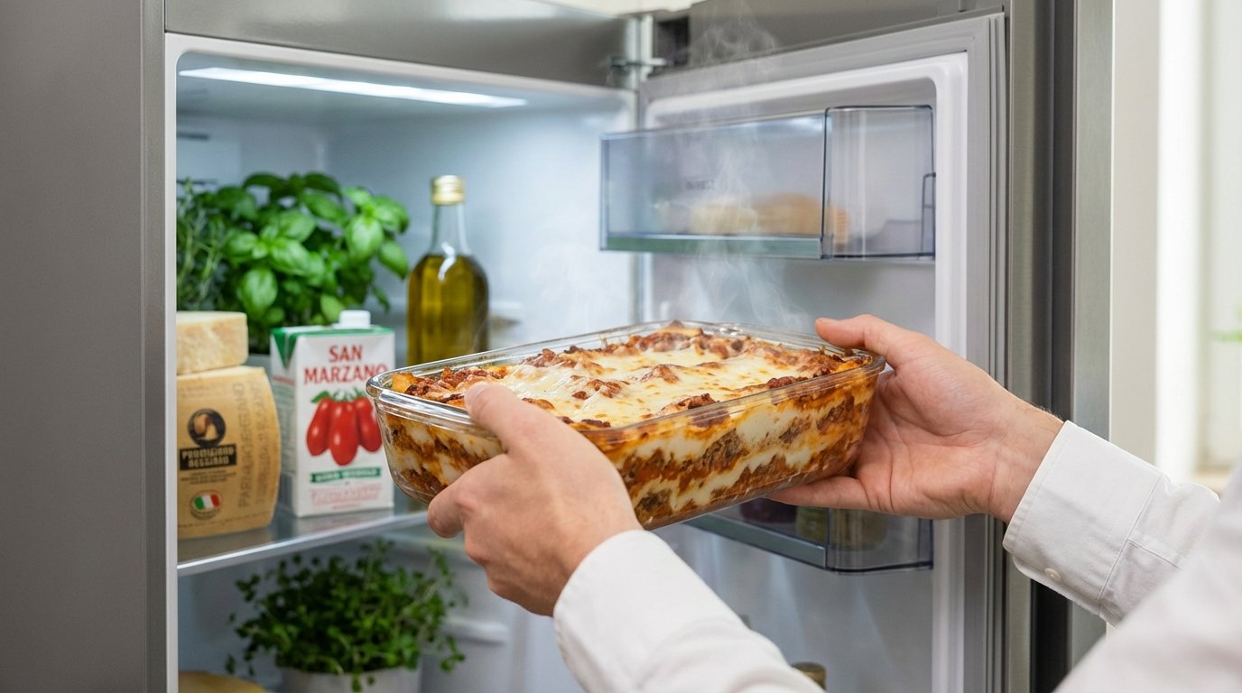 scopri perché mettere il cibo caldo in frigorifero è la scelta più sicura per evitare la proliferazione batterica e proteggere la tua salute alimentare