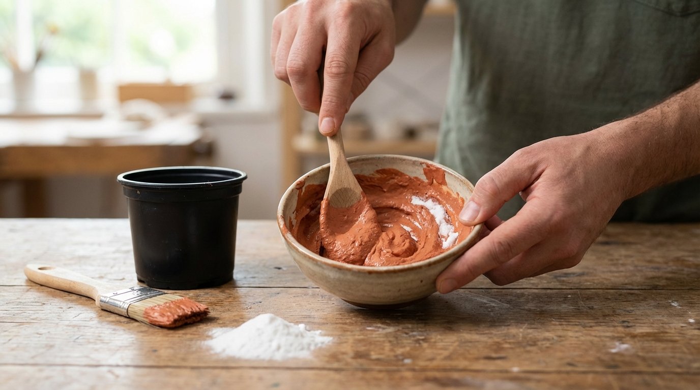 scopri come trasformare i vasi di plastica in terracotta con un trucco facile usando materiali gratuiti della cucina per un bricolage economico