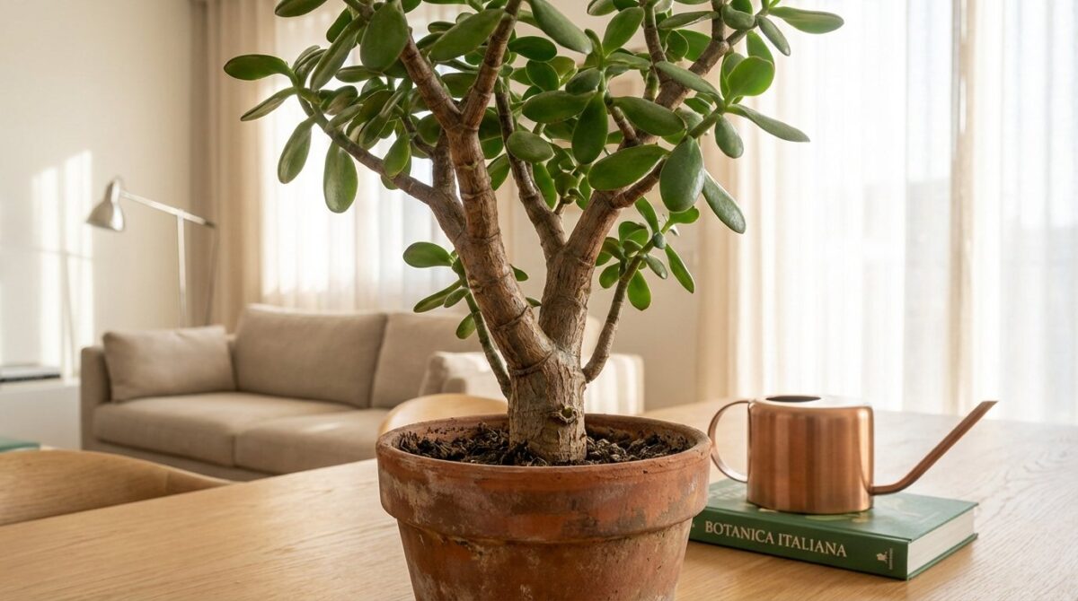 scopri il segreto per far crescere la tua pianta di giada in un albero rigoglioso: il dettaglio essenziale che molti ignorano sulla Crassula ovata