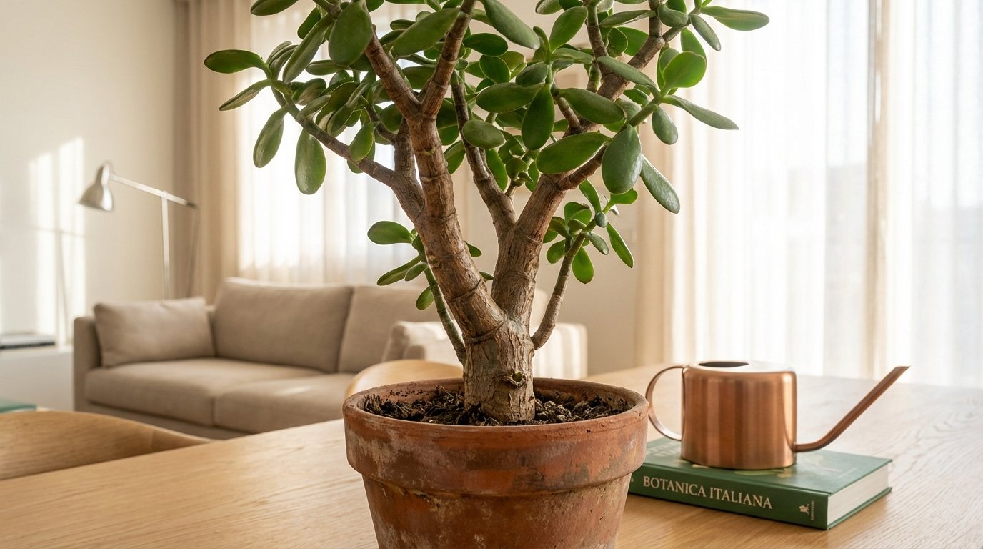 scopri il segreto per far crescere la tua pianta di giada in un albero rigoglioso: il dettaglio essenziale che molti ignorano sulla Crassula ovata