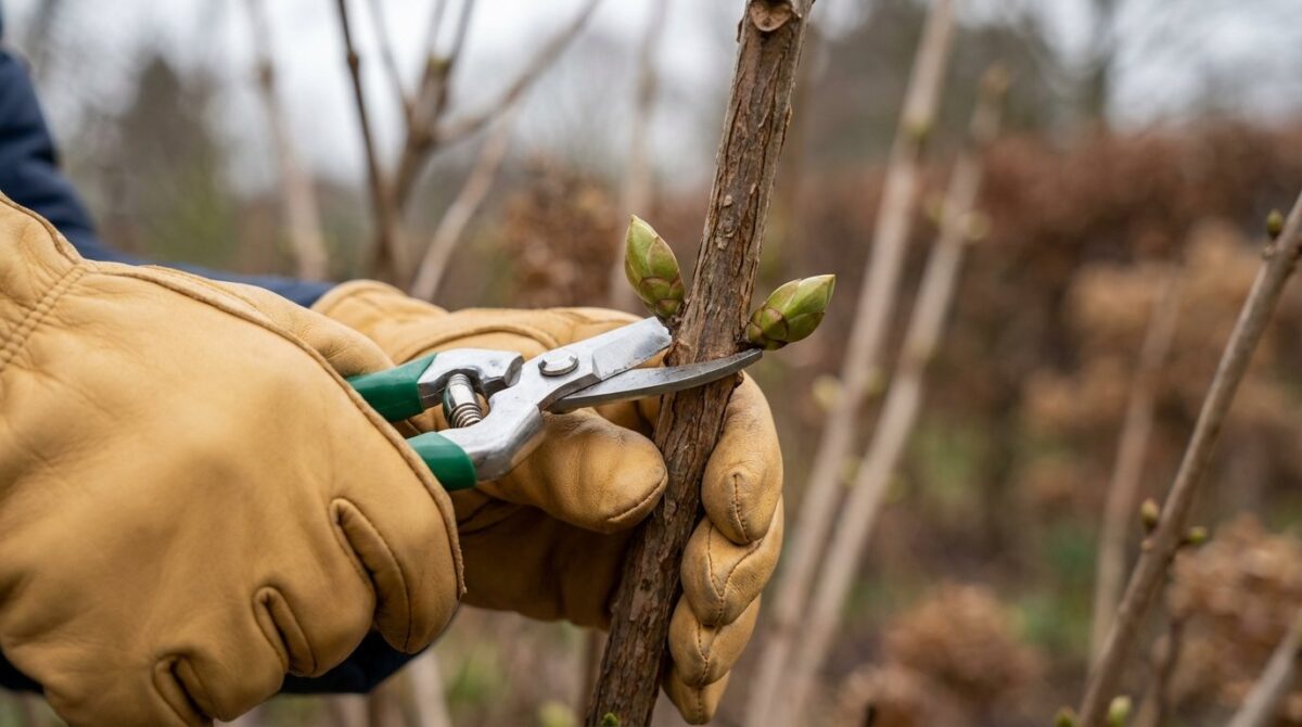scopri il gesto di potatura febbraio essenziale per ortensie e rosai che garantisce una fioritura abbondante senza compromessi