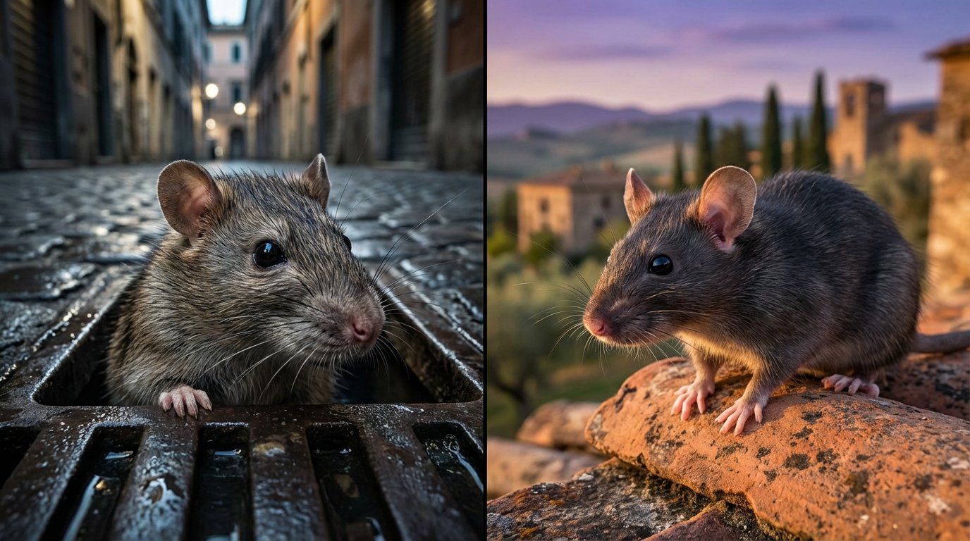 scopri le affascinanti differenze biologiche tra il ratto di campagna e il ratto di città, due specie completamente distinte con caratteristiche e comportamenti unici