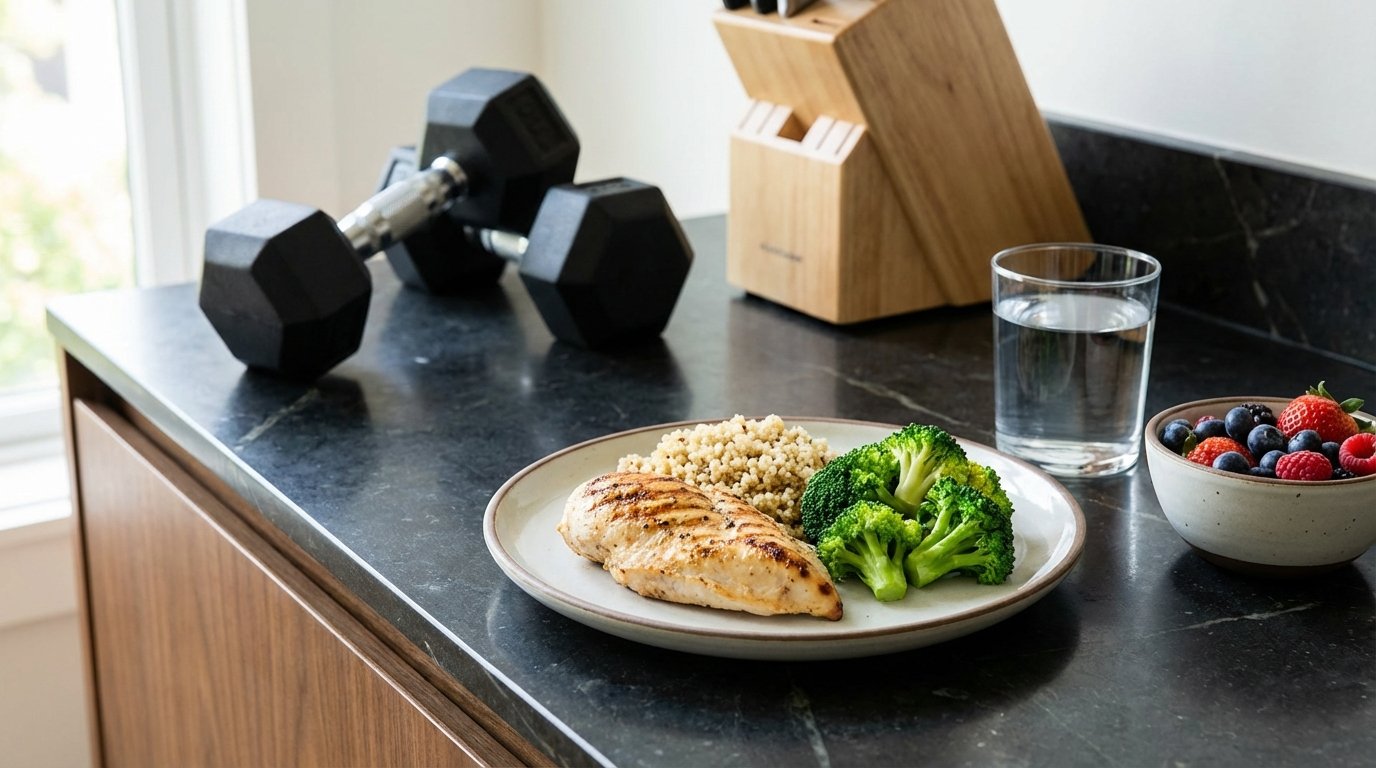 scopri come aumentare la massa muscolare e perdere grasso contemporaneamente con strategie nutrizionali efficaci, senza deficit calorico estremo